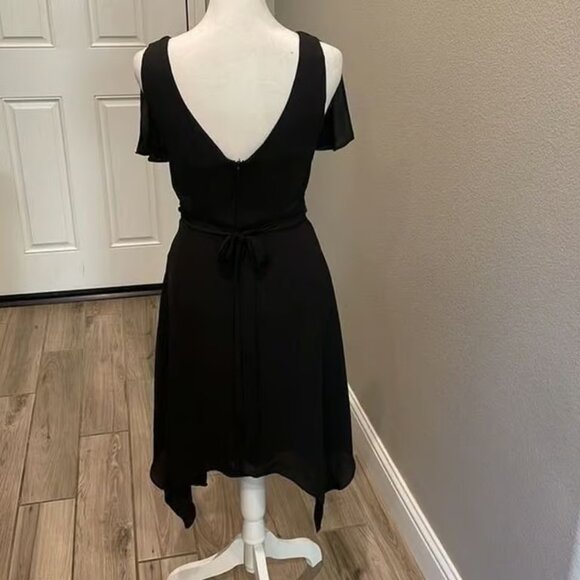 BCBG Paris Little Black Jessica” Dress Size 2 - Picture 3 of 5